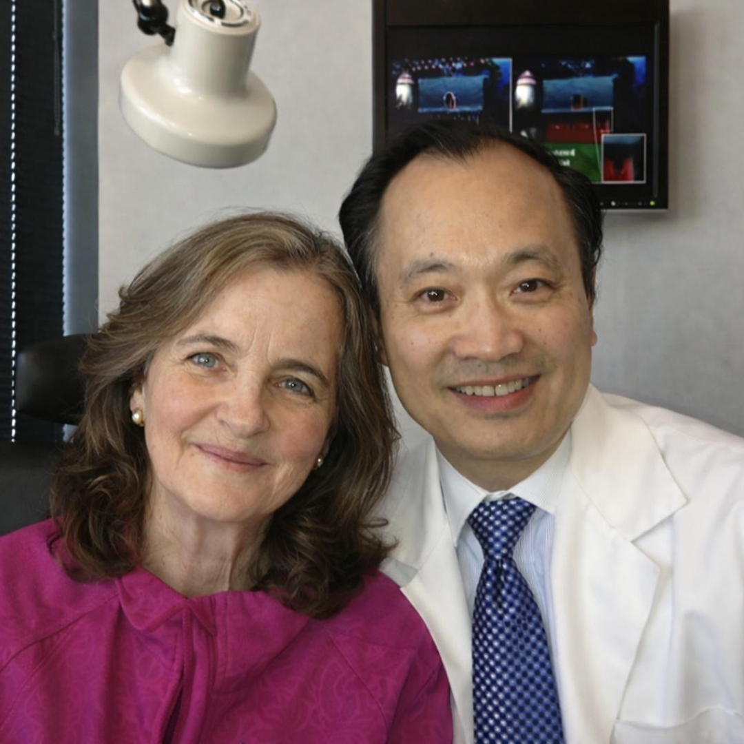 Margaret H. with Dr. Wang